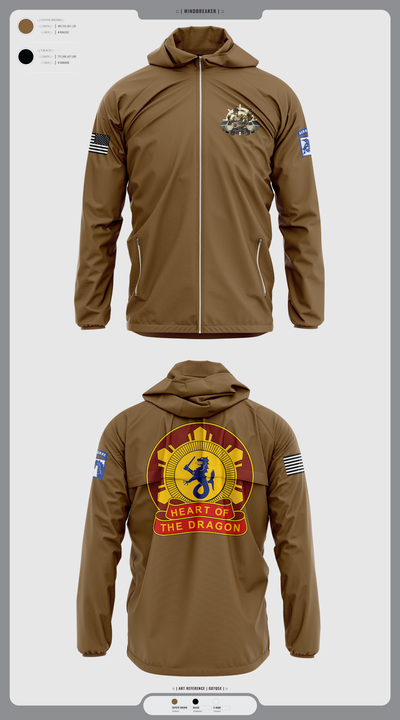 126th PLS Co 52727248 Windbreaker - 1