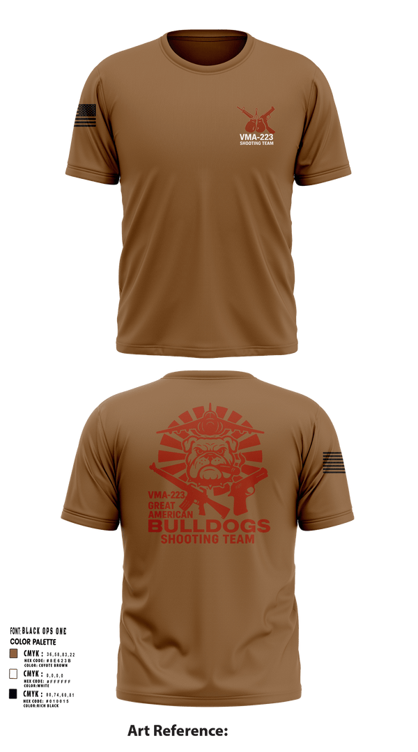 VMA-223 90216803 Short Sleeve Performance Shirt - 101
