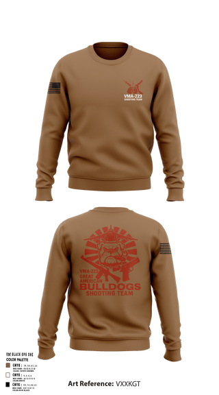 VMA-223 90216803 Crew Neck Sweatshirt - 101