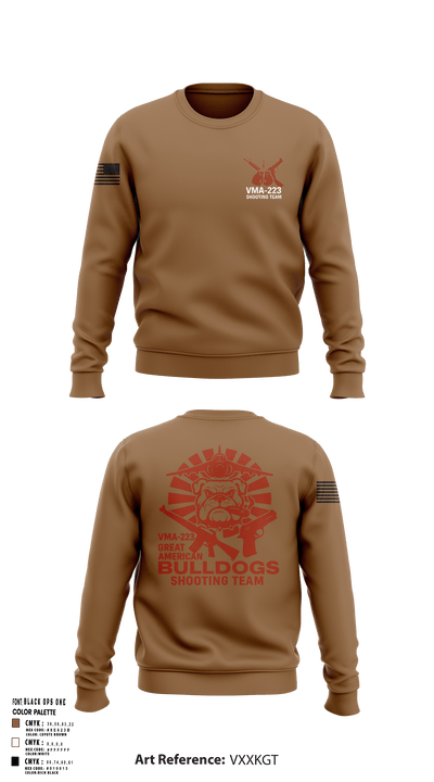 VMA-223 90216803 Crew Neck Sweatshirt - 101