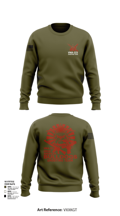 VMA-223 90216803 Crew Neck Sweatshirt - 102