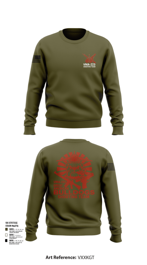 VMA-223 90216803 Crew Neck Sweatshirt - 102