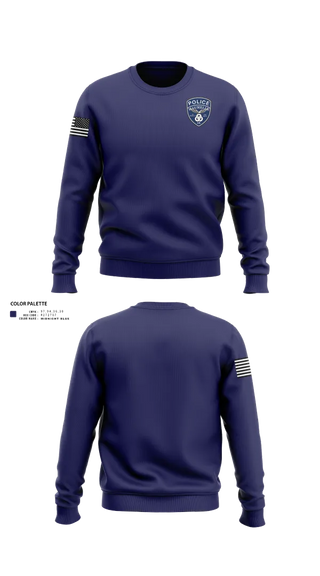 Crew Neck Sweatshirt, Maumelle PD, Police, Teamtime, Team time, sublimation, custom sports apparel, team uniforms, spirit wear, spiritwear, sports uniforms, custom shirts, team store, custom team store, fundraiser sports, apparel fundraiser