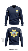 Georgetown Police 71499253 Crew Neck Sweatshirt - 101