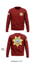 Georgetown Police 71499253 Crew Neck Sweatshirt - 102