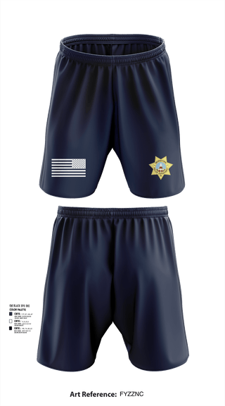 Georgetown Police 71499253 Athletic Shorts With Pockets - 101