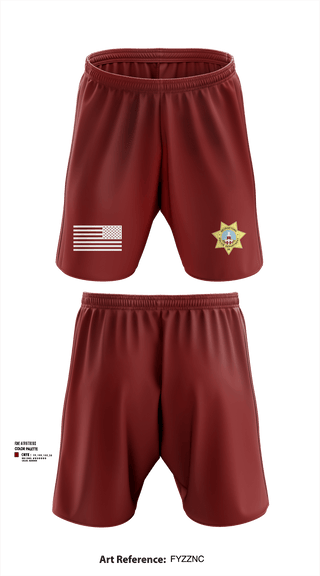 Georgetown Police 71499253 Athletic Shorts With Pockets - 102