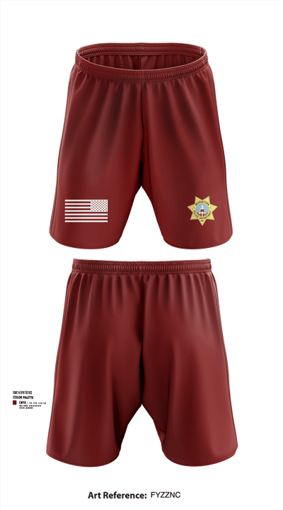 Georgetown Police 71499253 Athletic Shorts With Pockets - 102