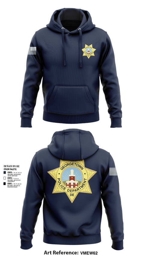 Georgetown Police 71499253 Hoodie - 101