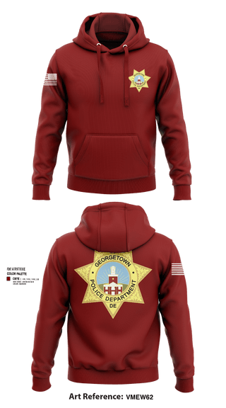 Georgetown Police 71499253 Hoodie - 102