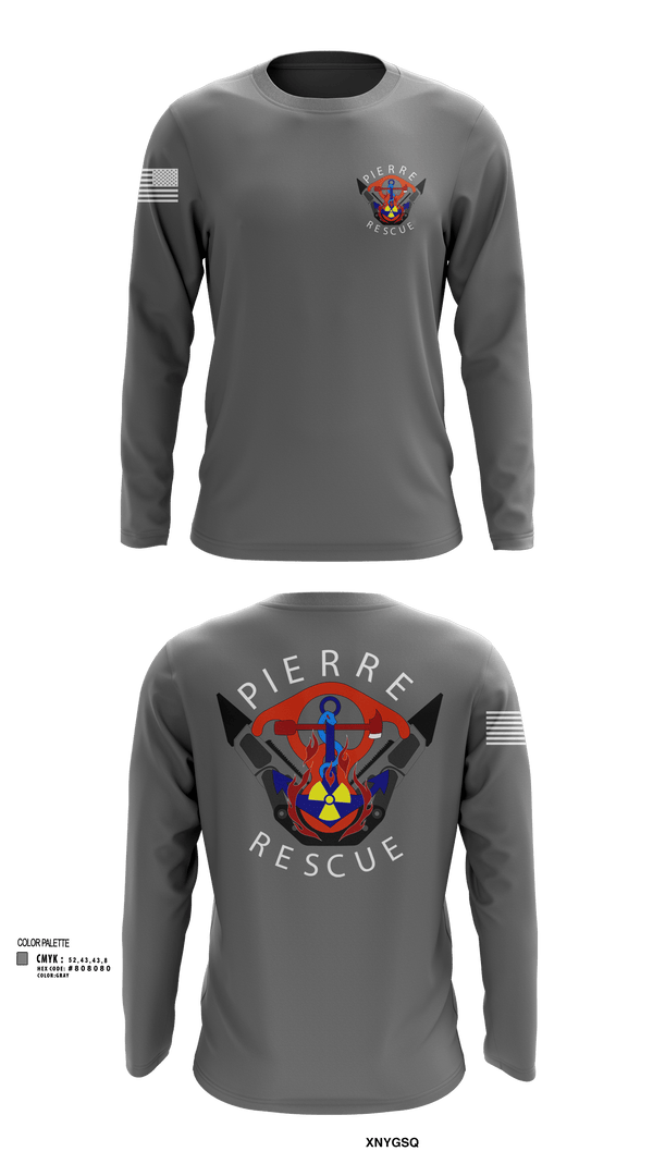 Pierre Rescue 96515631 Long Sleeve Performance Shirt 103