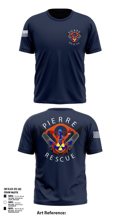 Pierre Rescue 96515631 Short Sleeve Performance Shirt - 101
