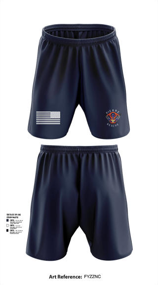 Pierre Rescue 96515631 Athletic Shorts With Pockets - 101