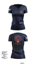 Pierre Rescue 96515631 Women's Short Sleeve V-neck Shirt - 101