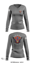 Pierre Rescue 96515631 Women's Long Sleeve V-neck Shirt - 103
