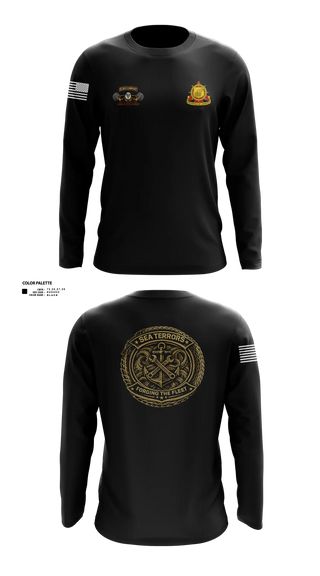 Echo Company 66068178 Long Sleeve Performance Shirt - 31