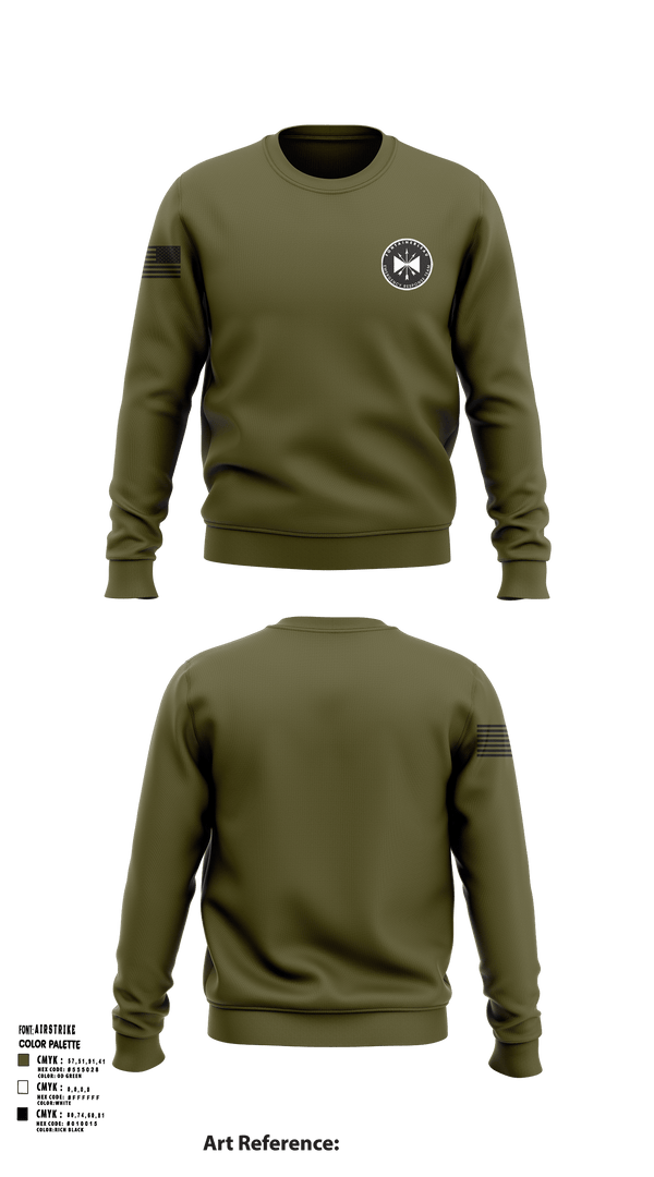 Emergency Response Team 30629799 Crew Neck Sweatshirt - 101