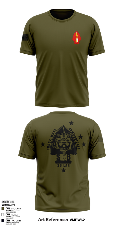 2D LAR Bn 44591549 Old School Cotton Feel Shirt - 1