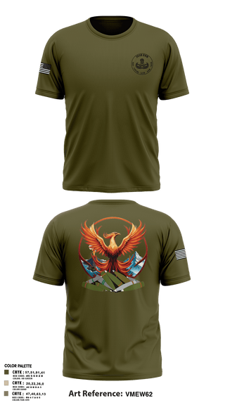 303D OD BN (EOD) 30570317 Short Sleeve Performance Shirt - 1