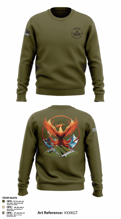303D OD BN (EOD) 30570317 Crew Neck Sweatshirt - 1