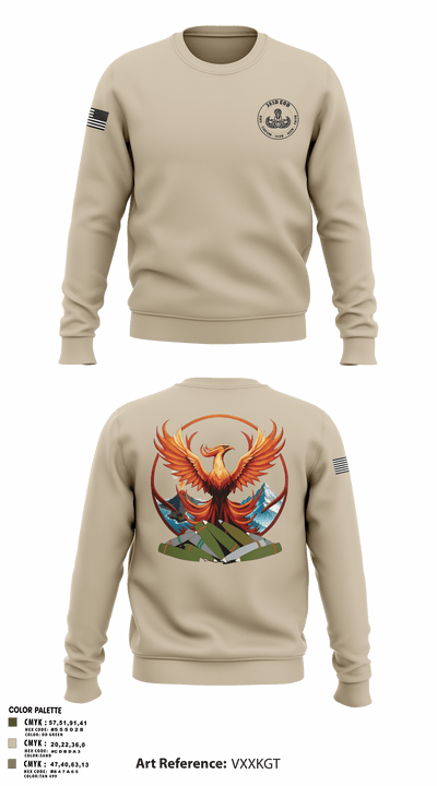 303D OD BN (EOD) 30570317 Crew Neck Sweatshirt - 2