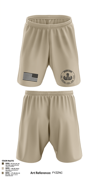 303D OD BN (EOD) 30570317 Athletic Shorts With Pockets - 2