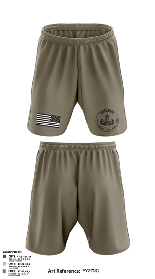 303D OD BN (EOD) 30570317 Athletic Shorts With Pockets - 3