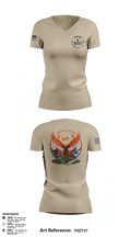 303D OD BN (EOD) 30570317 Women's Short Sleeve V-neck Shirt - 2
