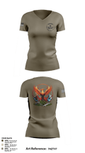 303D OD BN (EOD) 30570317 Women's Short Sleeve V-neck Shirt - 3