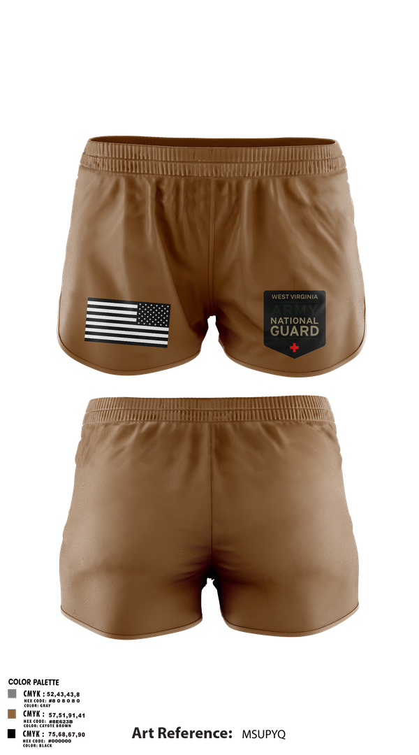 Ranger Panties, WV ARNG Med Det, , Teamtime, Team time, sublimation, custom sports apparel, team uniforms, spirit wear, spiritwear, sports uniforms, custom shirts, team store, custom team store, fundraiser sports, apparel fundraiser