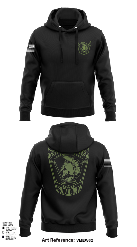 Central County SWAT 7539142 Hoodie - 102