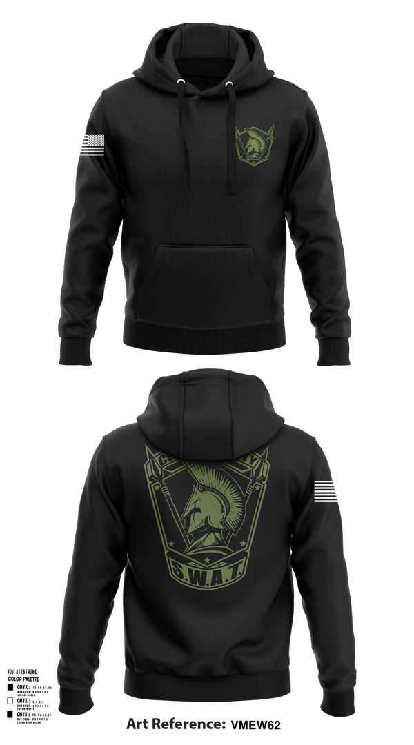 Central County SWAT 7539142 Hoodie - 102