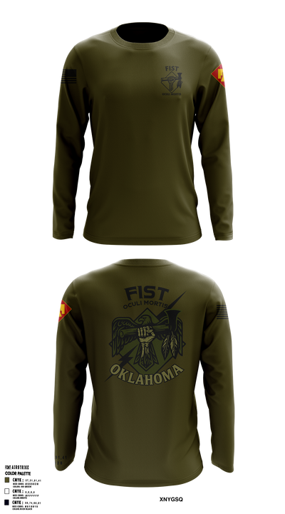 HHB 160th FIST 59313657 Long Sleeve Performance Shirt 2