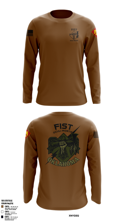HHB 160th FIST 59313657 Long Sleeve Performance Shirt 3