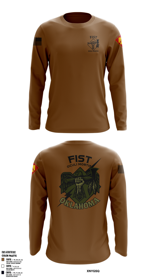 HHB 160th FIST 59313657 Long Sleeve Performance Shirt 3