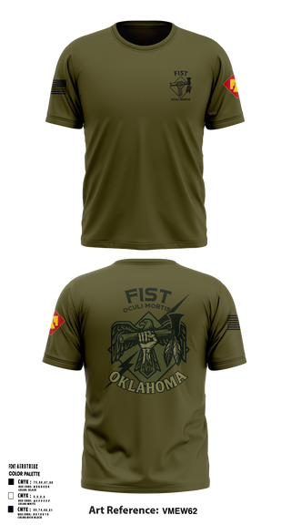 HHB 160th FIST 59313657 Short Sleeve Performance Shirt - 2