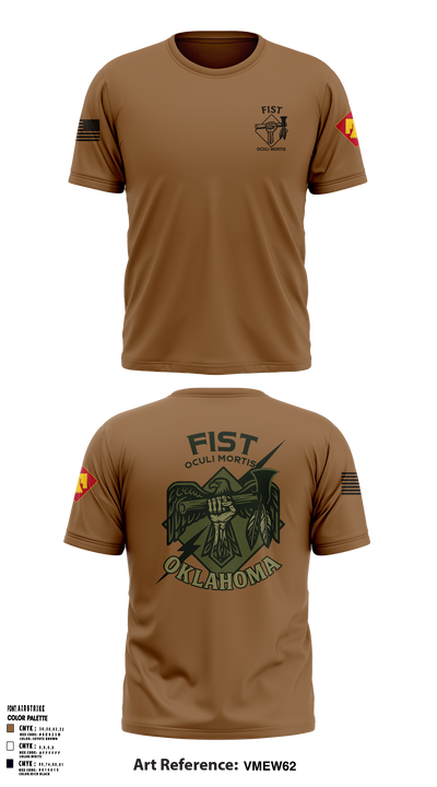 HHB 160th FIST 59313657 Short Sleeve Performance Shirt - 3