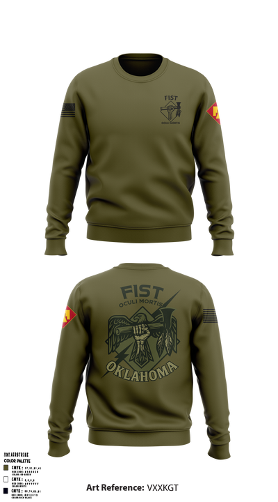 HHB 160th FIST 59313657 Crew Neck Sweatshirt - 2