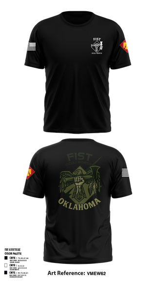 HHB 160th FIST 59313657 Old School Cotton Feel Shirt - 1