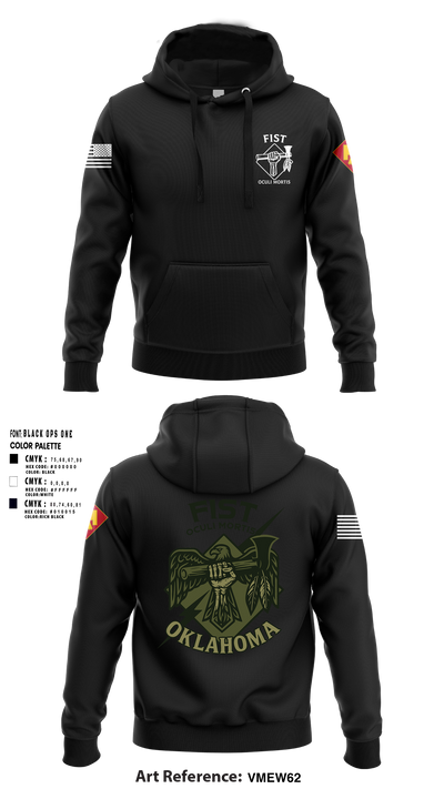 HHB 160th FIST 59313657 Hoodie - 1
