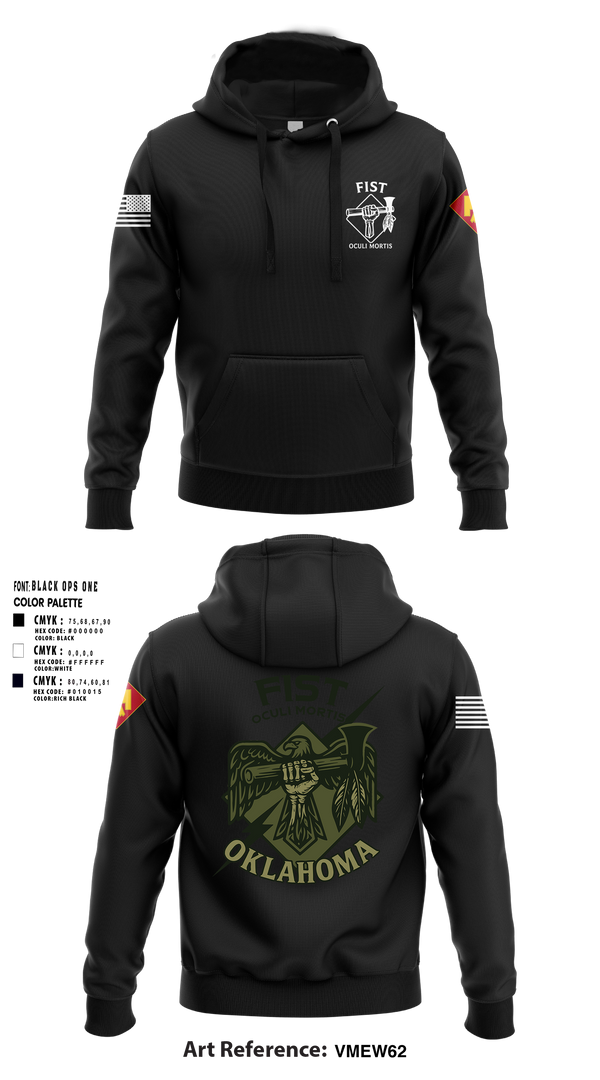 HHB 160th FIST 59313657 Hoodie - 1