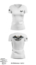 RGV Snipers 18091640 Women's Short Sleeve V-neck Shirt - 2