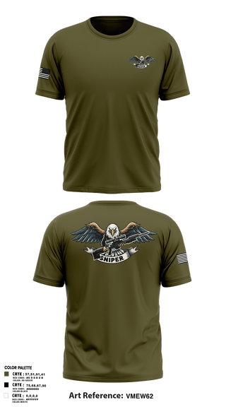 RGV Snipers 18091640 Old School Cotton Feel Shirt - 1
