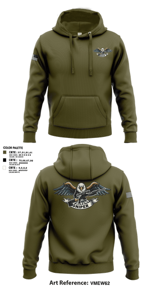 RGV Snipers 18091640 Hoodie - 1