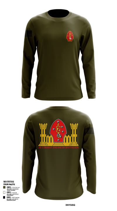 2nd CEB 79649715 Long Sleeve Performance Shirt 1