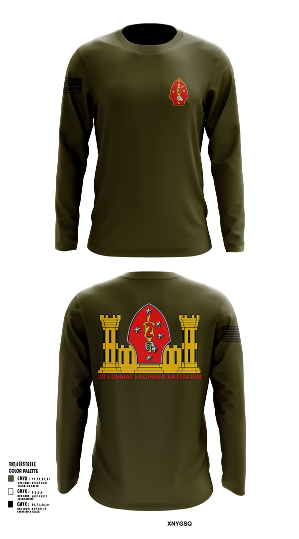 2nd CEB 79649715 Long Sleeve Performance Shirt 1