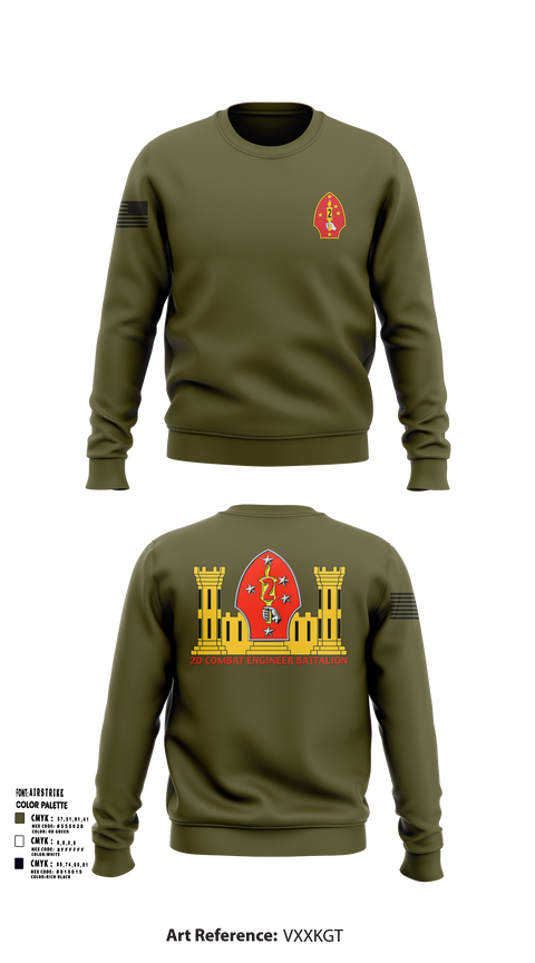 2nd CEB 79649715 Crew Neck Sweatshirt - 1