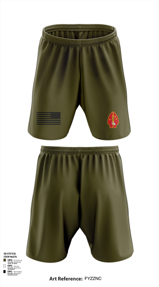 2nd CEB 79649715 Athletic Shorts With Pockets - 1