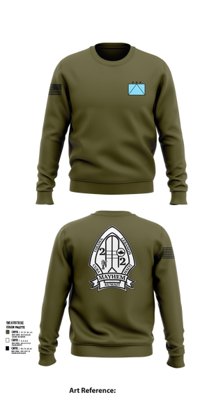 2ND BATTALION 2ND MARINE REGIMENT 94580172 Crew Neck Sweatshirt - 51