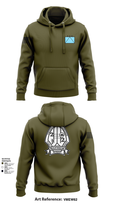 2ND BATTALION 2ND MARINE REGIMENT 94580172 Hoodie - 51